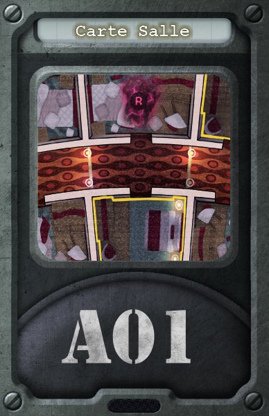 Be Silent room card
