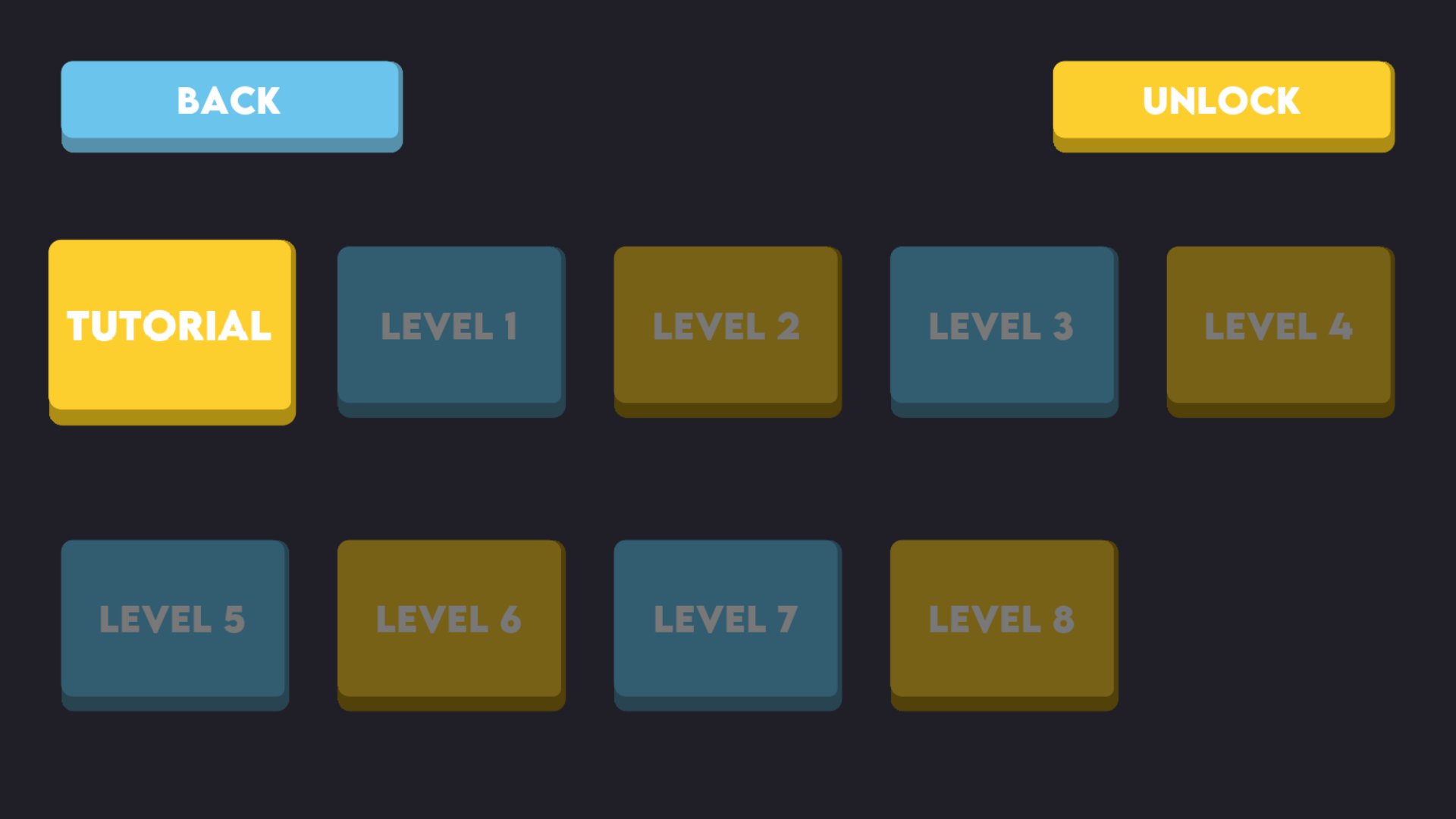 Colour Switcher level selector