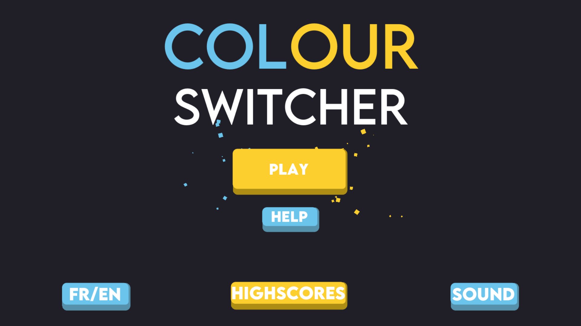 Colour Switcher main menu